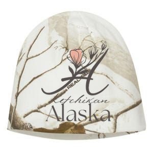 Proud Lady Ketchikan Alaska Women Home Sweet Home Kati - Camo Knit Beanie