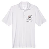 Proud Lady Ketchikan Alaska Women Home Sweet Home Men's Origin Performance Pique Polo