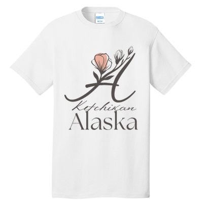 Proud Lady Ketchikan Alaska Women Home Sweet Home Tall T-Shirt