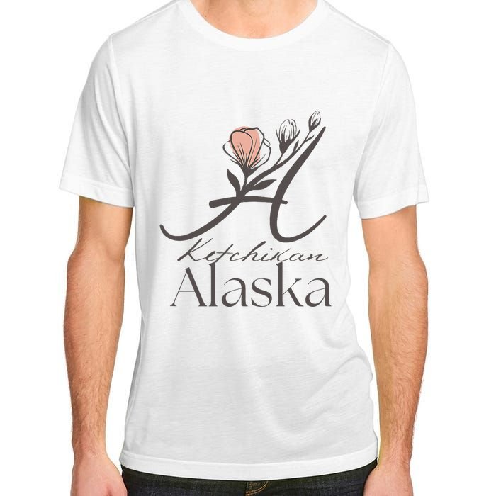 Proud Lady Ketchikan Alaska Women Home Sweet Home Adult ChromaSoft Performance T-Shirt