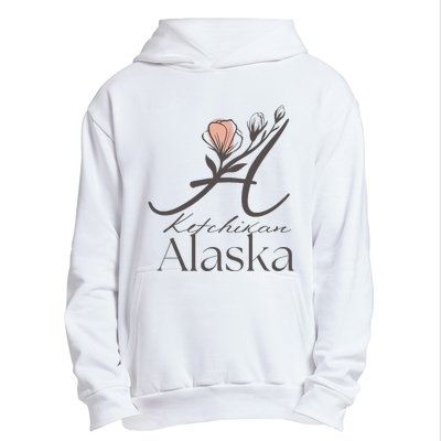 Proud Lady Ketchikan Alaska Women Home Sweet Home Urban Pullover Hoodie