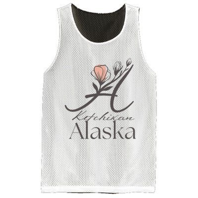 Proud Lady Ketchikan Alaska Women Home Sweet Home Mesh Reversible Basketball Jersey Tank