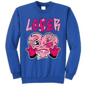 Pink Loser Lover Pink Drip Heart Matching Outfit Tall Sweatshirt