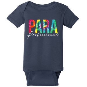 Paraprofessional Life Leopard 100 Day Last Day Of School Hoodie Baby Bodysuit