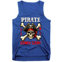 Pirate Lunch Lady Costume Skull Horror Pirate Funny Job Team Tank Top