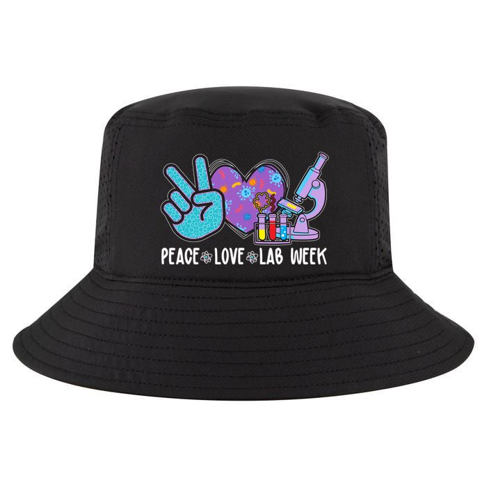 Peace Love Lab Week Science Fan Cool Comfort Performance Bucket Hat