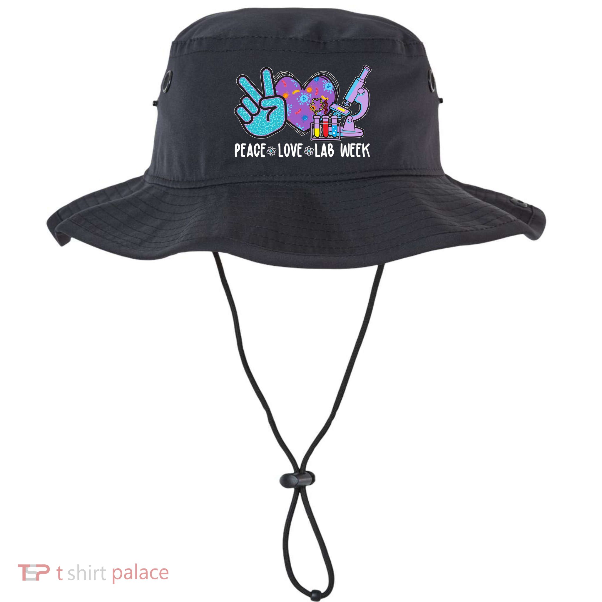 Peace Love Lab Week Science Fan Bucket Hat