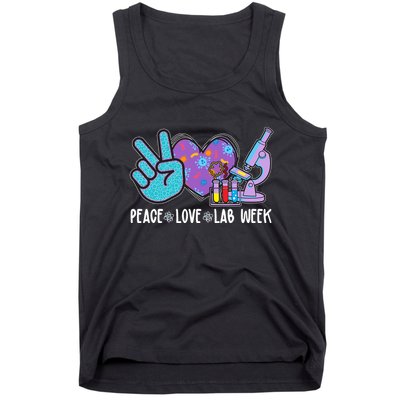 Peace Love Lab Week Science Fan Tank Top