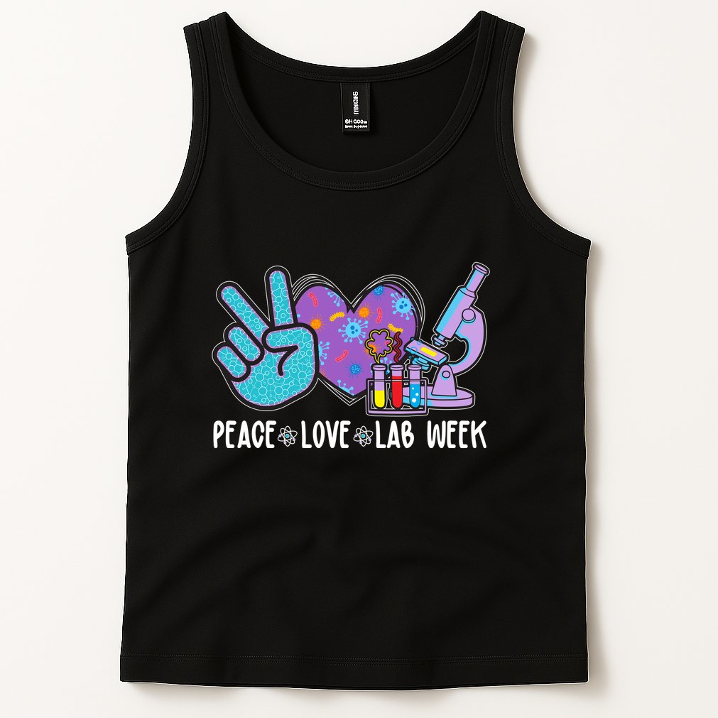 Peace Love Lab Week Science Fan Tank Top