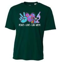 Peace Love Lab Week Science Fan Cooling Performance Crew T-Shirt