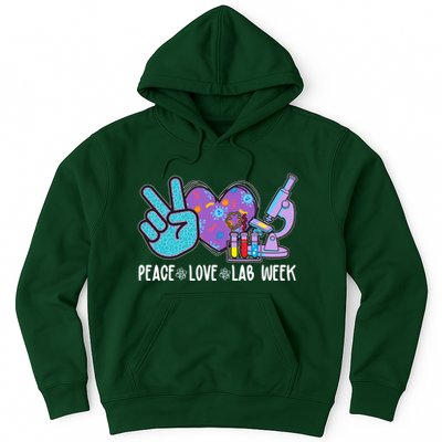 Peace Love Lab Week Science Fan Hoodie