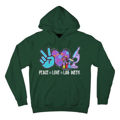 Peace Love Lab Week Science Fan Hoodie