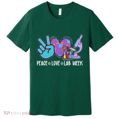 Peace Love Lab Week Science Fan Premium T-Shirt