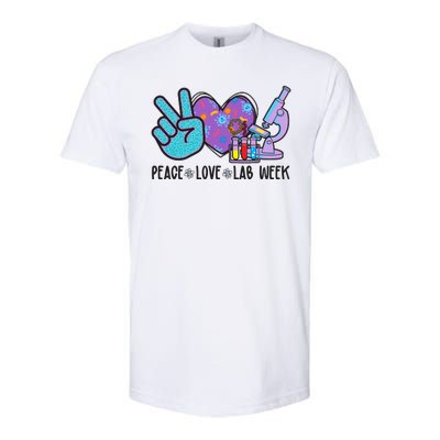 Peace Love Lab Week Science Fan Softstyle® CVC T-Shirt