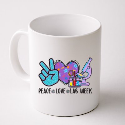 Peace Love Lab Week Science Fan Coffee Mug