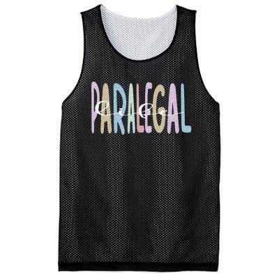 Paralegal Life Law Attorney Assistant Paralegal Mesh Reversible Basketball Jersey Tank