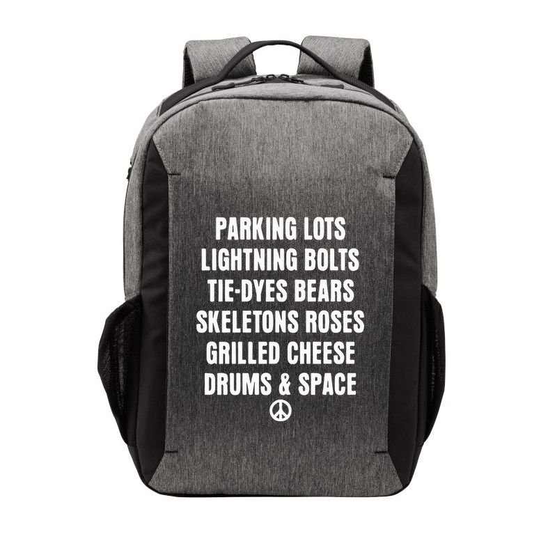 Parking Lots Lightning Bolts Tiedyes Bears Skeletons Roses Grilled Cheese Drums Vector Backpack
