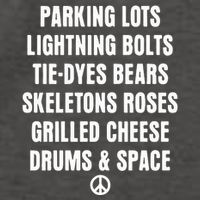 Parking Lots Lightning Bolts Tiedyes Bears Skeletons Roses Grilled Cheese Drums Vector Backpack
