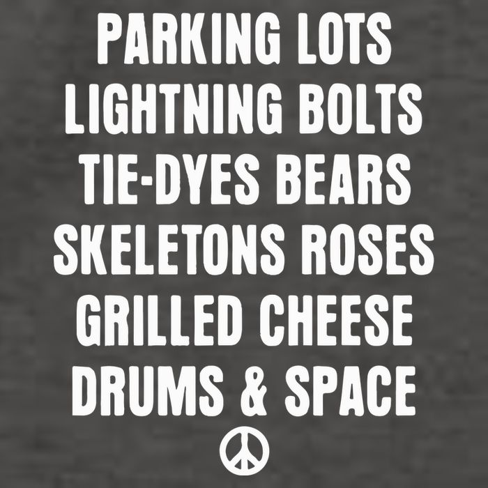 Parking Lots Lightning Bolts Tiedyes Bears Skeletons Roses Grilled Cheese Drums Vector Backpack