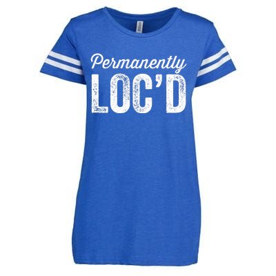 Permanently LocD Locs For Women Dreadlocks Girl Melanin Enza Ladies Jersey Football T-Shirt