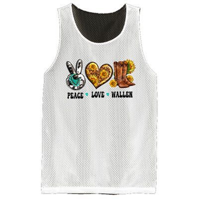 Peace Love Leopard Morgan Country Western Cowboy Boots Hat Mesh Reversible Basketball Jersey Tank