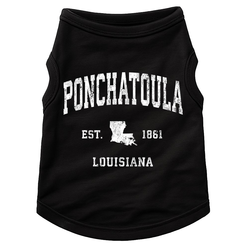 Ponchatoula Louisiana La Vintage Athletic Doggie Tank