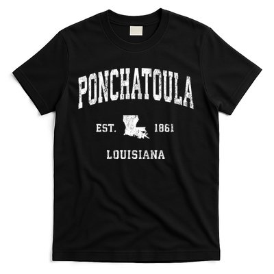 Ponchatoula Louisiana La Vintage Athletic T-Shirt