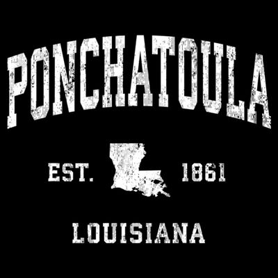 Ponchatoula Louisiana La Vintage Athletic T-Shirt