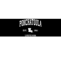 Ponchatoula Louisiana La Vintage Athletic Bumper Sticker