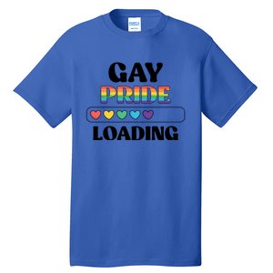 Pride Loading Lgbt Lesbian Cute Gift Tall T-Shirt