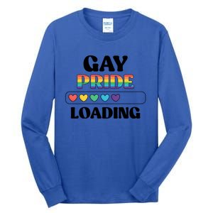 Pride Loading Lgbt Lesbian Cute Gift Tall Long Sleeve T-Shirt