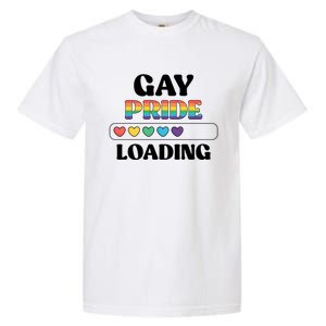 Pride Loading Lgbt Lesbian Cute Gift Garment-Dyed Heavyweight T-Shirt