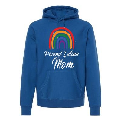 Proud Lesbian Latina Mom Regalo Dia De Las Madres Gift Premium Hoodie