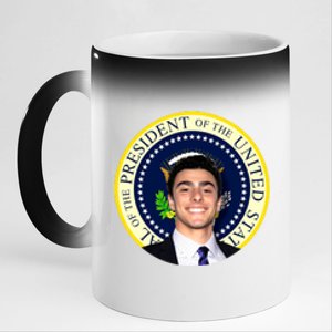 Project Luigi Mangione 2028 Potus Seal 11oz Black Color Changing Mug