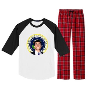 Project Luigi Mangione 2028 Potus Seal Raglan Sleeve Pajama Set