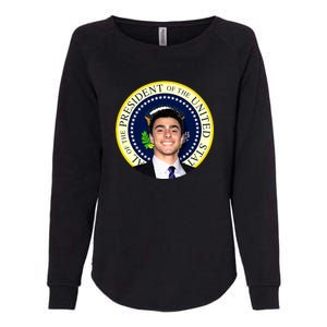 Project Luigi Mangione 2028 Potus Seal Womens California Wash Sweatshirt