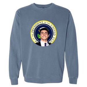 Project Luigi Mangione 2028 Potus Seal Garment-Dyed Sweatshirt