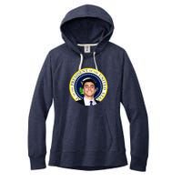 Project Luigi Mangione 2028 Potus Seal Women's Fleece Hoodie