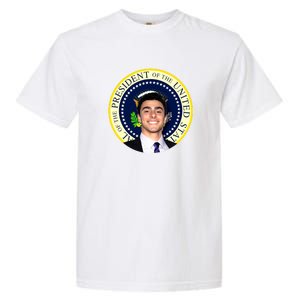 Project Luigi Mangione 2028 Potus Seal Garment-Dyed Heavyweight T-Shirt