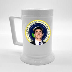 Project Luigi Mangione 2028 Potus Seal Beer Stein