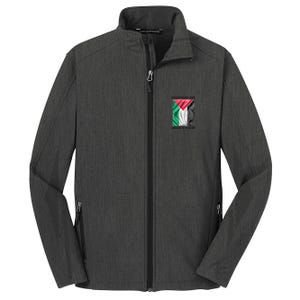 Palestinian Lives Matter Free Palestine Flag Palestinian Core Soft Shell Jacket