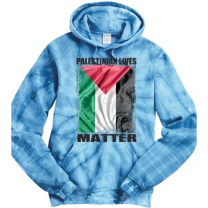 Palestinian Lives Matter Free Palestine Flag Palestinian Tie Dye Hoodie