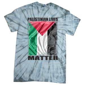 Palestinian Lives Matter Free Palestine Flag Palestinian Tie-Dye T-Shirt