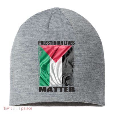 Palestinian Lives Matter Free Palestine Flag Palestinian Sustainable Beanie