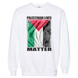 Palestinian Lives Matter Free Palestine Flag Palestinian Garment-Dyed Sweatshirt