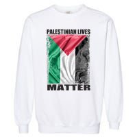 Palestinian Lives Matter Free Palestine Flag Palestinian Garment-Dyed Sweatshirt