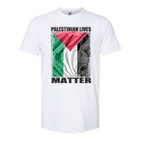 Palestinian Lives Matter Free Palestine Flag Palestinian Softstyle CVC T-Shirt