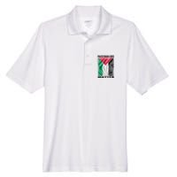 Palestinian Lives Matter Free Palestine Flag Palestinian Men's Origin Performance Pique Polo