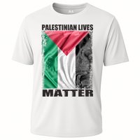 Palestinian Lives Matter Free Palestine Flag Palestinian Cooling Performance Crew T-Shirt