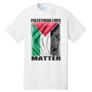 Palestinian Lives Matter Free Palestine Flag Palestinian Tall T-Shirt